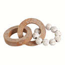 Cadena Decorativa Madera 3 Eslabones