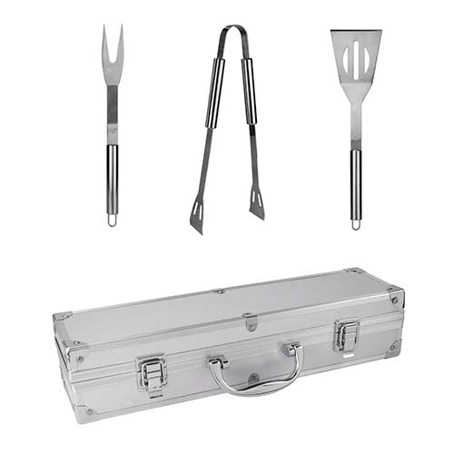 SET DE UTENSILIOS P/PARRILLA BBQ SNAZZY
