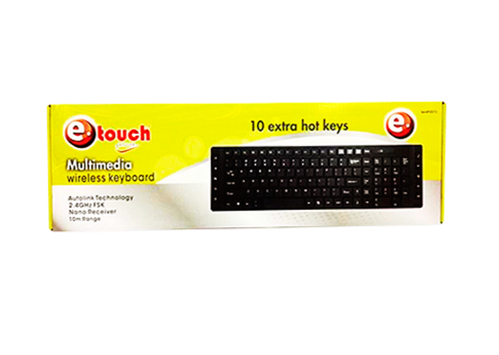 TECLADO INALAMBRICO ETOUCH