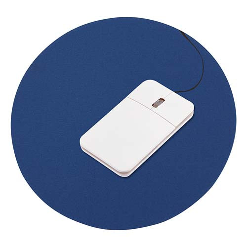 MOUSE PAD REDONDO COLOR AZUL