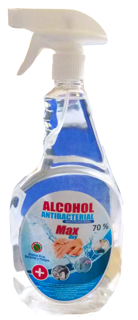 Alcohol Liquido al 70% 850ml. Max.