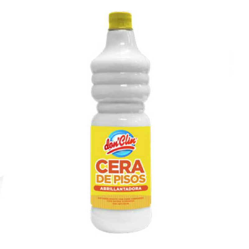 Cera Liquida P/Pisos 960ml. Don Clin.