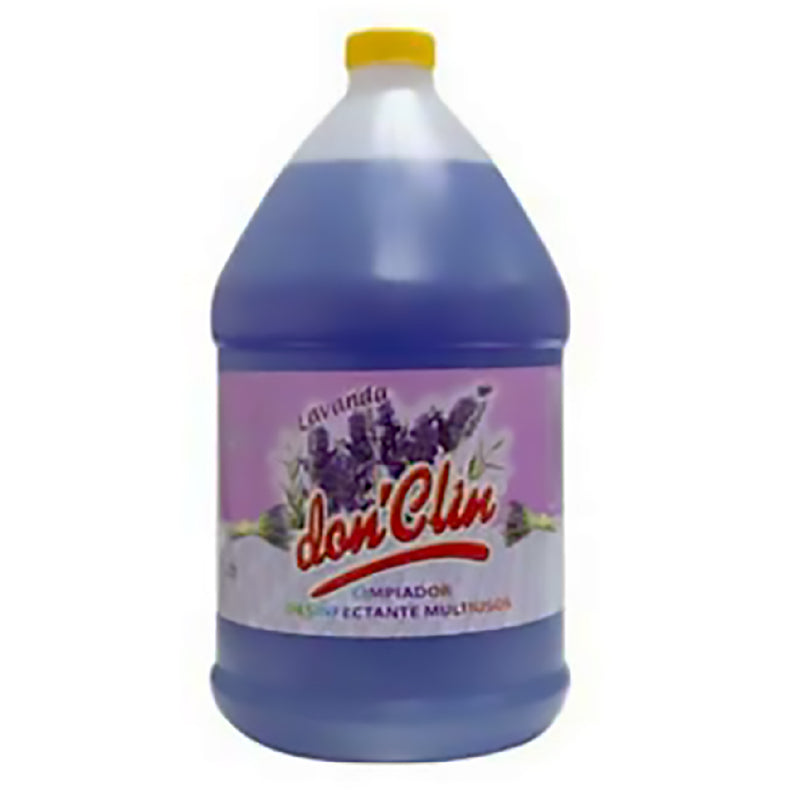 Desinfectante Multiusos Liquido Galon. Don Clin. Lavanda.