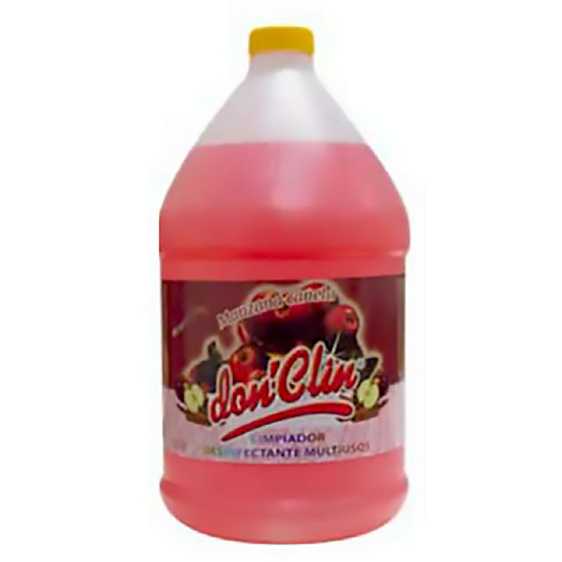 Desinfectante Multiusos Liquido Galon. Don Clin. Manzana Canela.