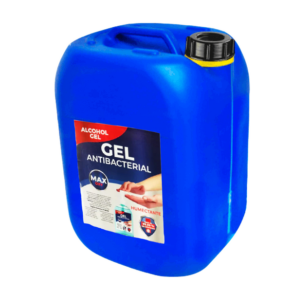 Alcohol en Gel Antibacterial Caneca (5 Galones). Max.