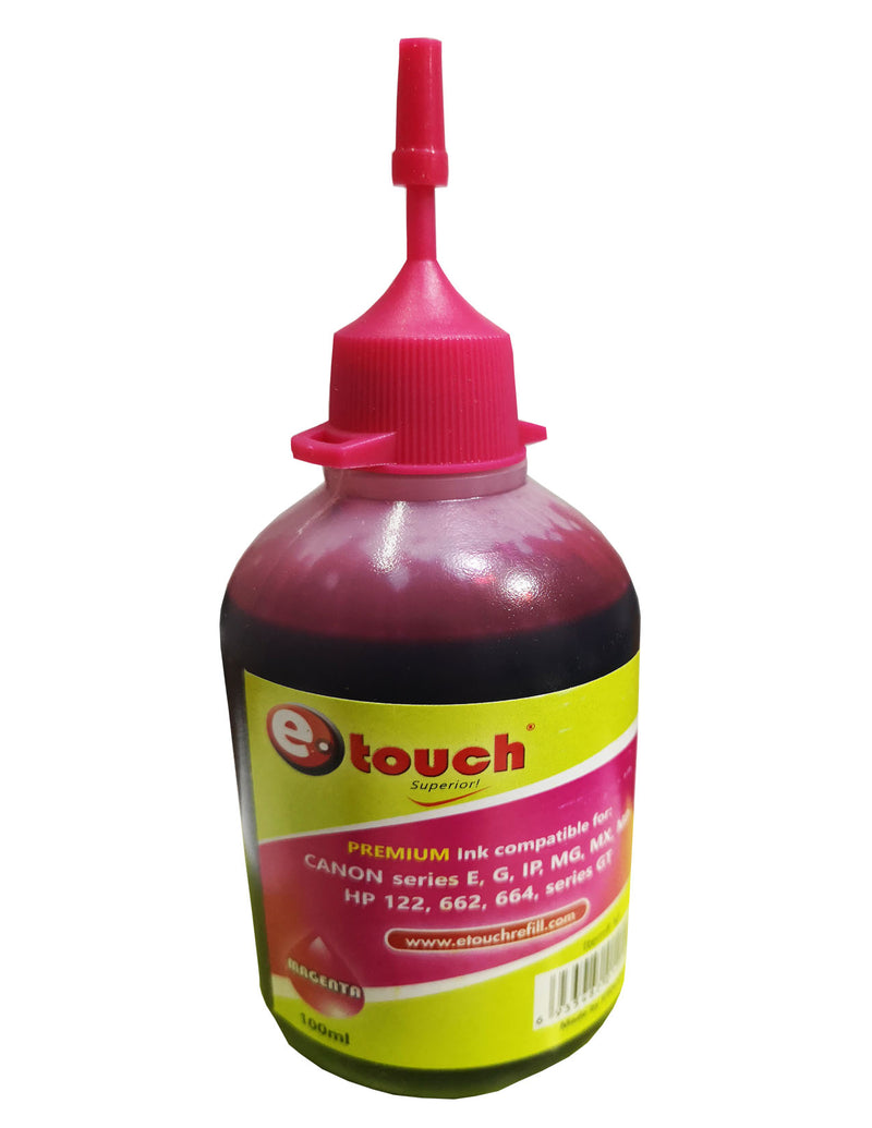 TINTA 100 ML UNIVERSAL CANON / HP ETOUCH